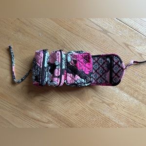 Vera Bradley: Small cube cosmetic bag/organizer